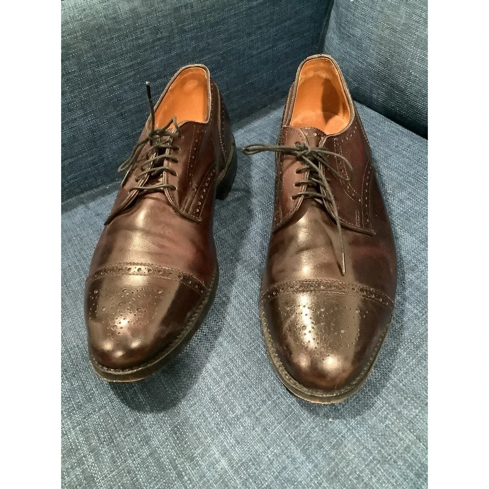 ALLEN EDMONDS Sanford Brown   SIZE  10